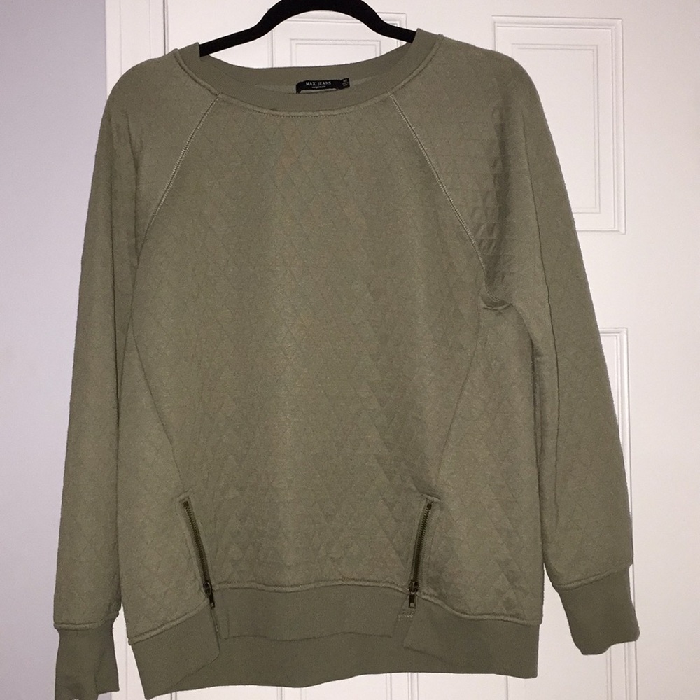Max Jeans quilted sweatshirt